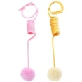 thumbnail image 2 of Shisuyan 2 Pcs Jouet Interactif pour Chat avec Ressort pour Jeu Intérieur pour Chats, 2 of 9