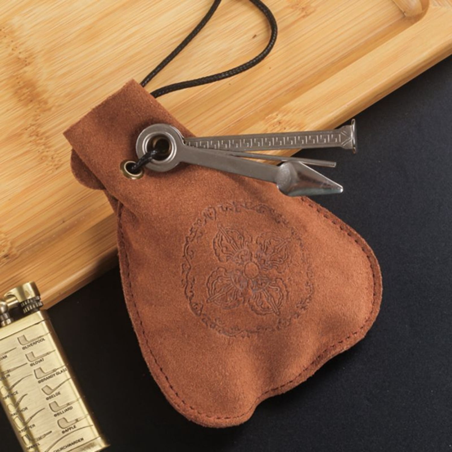 Portable Cigarette Case Holder Travel Storage Pouch Durable Cigarette Accessories Kit
