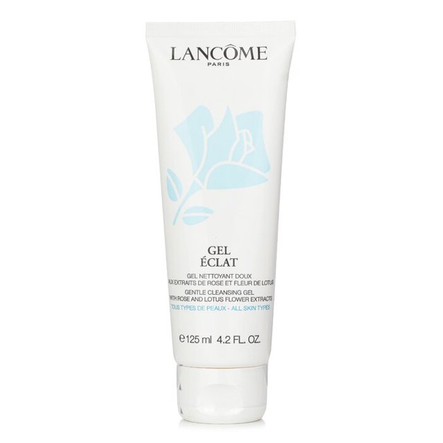 Gel Limpiador Lancome Gel Eclat Gentle 200 ml con loto blanco