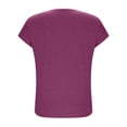 thumbnail image 5 of Womens Cap Sleeve Summer Tops Business Casual T Shirts Dressy Spring Fashion Outfits Cute Trendy Clothes 2025, 5 of 6