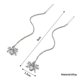 thumbnail image 4 of Pendientes colgantes de cadena larga con forma de araña de cristal a la moda, pendientes de aleación para mujer, dorados, 4 of 4
