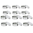 thumbnail image 3 of 48 Pcs Cosmetics Container Empty Cream Jar Small Jars Lip Balm Tin Containers Travel, 3 of 6