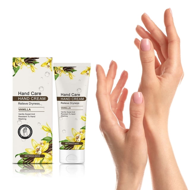 Fiudx Crema Hidratante de Manos, Fórmula de Nutrición Profunda, Repara La Piel Seca y Agrietada, Textura Ligera y No Grasa, Uso Diario para Manos Suaves, Ideal para Todo Tipo de Piel, 80 G En Caja.