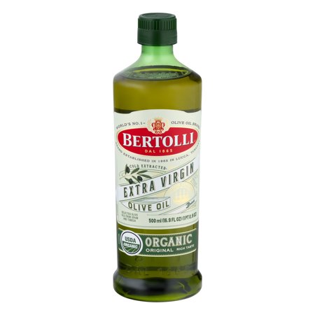 - Bertolli Organic Extra Virgin Olive Oil, 17 fl oz