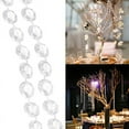 thumbnail image 6 of 33Ft Garland Diamond Strand Acrylic Crystal Bead Curtain Wedding Party Decor Diy, 6 of 9