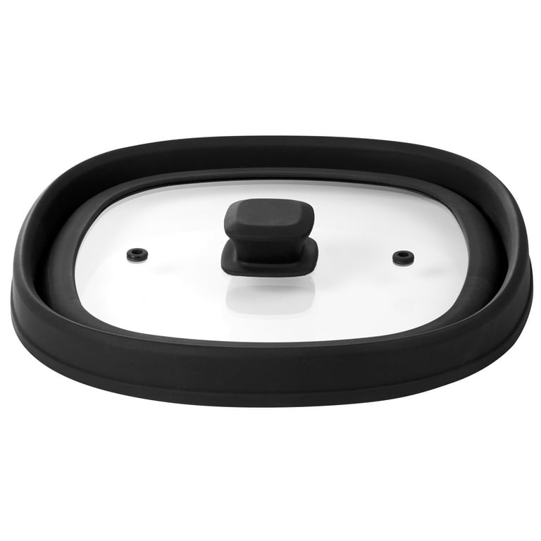 Cuchina Safe 2-in-1 Cover 'n Cook Vented Glass Microwave Plate Cover and Baking  Dish;