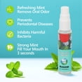 thumbnail image 4 of Bad Breath Treatment Oral Spray, Relieves Dry Mouth, Pocket Size, Mint Mouth Freshener, Long Lasting, 20ml, 4 of 4