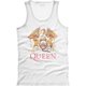 thumbnail image 1 of Queen - Camiseta Sin Mangas Classic Escudo para Adultos Unisex (Blanco), 1 of 2