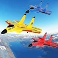 thumbnail image 4 of ZY-530 RC Plane 2.4G Glider With Light Fixed Wing Hand Throwing EPP Foam MIG 530pro RC Airplane Kids Toys Aircraft RTF Gifts, 4 of 5