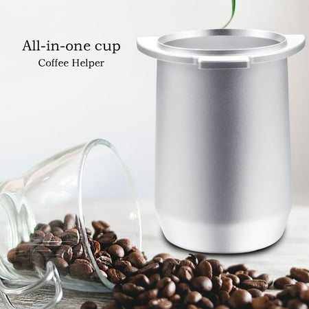 

RnemiTe-amo Coffee Products 54mm Dosing Cup E-spresso Coffee Dosing Cup Coffee Sniffing Mug Powder Feeder
