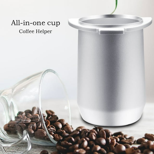 LSLJS Coffee Products 54mm Dosing Cup E-spresso Coffee Dosing Cup Coffee Sniffing Mug Powder Feeder, Dosing Cup