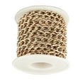 thumbnail image 1 of Cadena Zulema dorado Enlace de Cadena de cable, 1 of 8