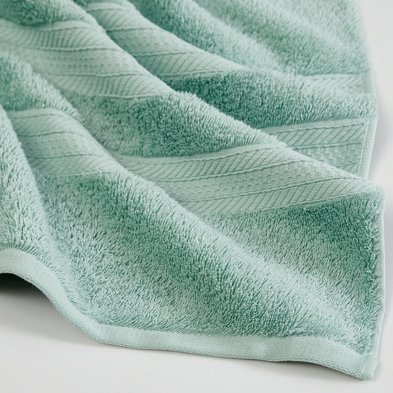 Extra Large Bath Towel - Oversized Ultra Bath Sheet - 100% Cotton - SPA  BLUE/GREEN COLOR