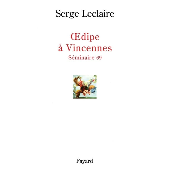 Oedipe àVincennes, (Paperback)