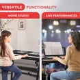 thumbnail image 2 of Soporte para teclado Pyle PKST38, resistente, plegable y ajustable, 2 of 7
