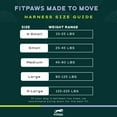 thumbnail image 4 of FitPAWS Made to Move No-Pull Harness | Adjustable Fit | Ideal for Dog Training, Rehabilitation, & Obedience | for Dogs 10-225 lbs. (Teal, XS), 4 of 4