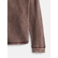 thumbnail image 3 of Weekend Academy Boy's Washed Thermal Tee with Long Sleeves, Sizes 4-18, 3 of 3