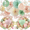 Sage Green, variant on Empire Party Supply Gold Beige Birthday Decorations for Women Girls | Boho Balloon Garland Banner Lanterns Peach Party Decor 62 Count