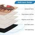 thumbnail image 3 of FORMRS 15-15.6 inch Laptop Sleeve Case Soft Carrying Quilted Computer Bag Cover, Creamy Cake, 3 of 7