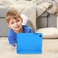 thumbnail image 7 of SUPNICE Kids Case for New Samsung Galaxy Tab A9 8.7 Inch 2023 with Built-in Screen Protector&Handle Stand - Shockproof Light Weight EVA Cover for SM-X110/X115/X117 2023&A7 Lite SM-T220/T225/T227,Blue, 7 of 7