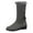Grey, variant on Aihuaihua Women's Mid-Calf Snow Boots, -Lined Non- Side Zip Suede Seude Mid Calf Boots New Warm Boots