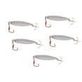 thumbnail image 3 of Vib Fishing Bait, 5Pcs Bright Color Metal Vib Hard Fishing Lure Artificial   For River Silver, 3 of 8