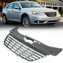 Kojem Front Hood Grille Grill for 2011-2014 Chrysler 200 Convertible Sedan 68082050AE CH1200353 Upper Bumper