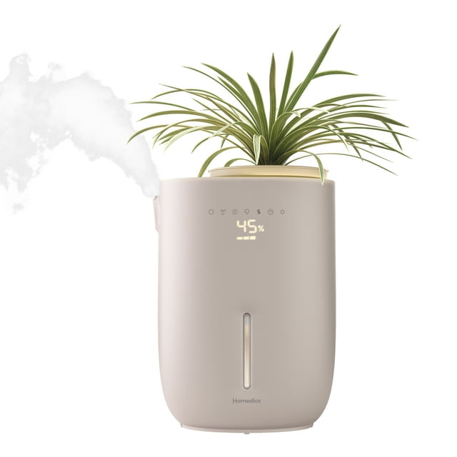 Homedics Nature Ultrasonic Warm & Cool Mist Humidifier - 60 hr Runtime
