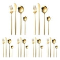 thumbnail image 1 of Awdenio 24 Piece Stainless Steel Cutlery Set For 6 People Including Spoon Knife And Fork Polish, 1 of 1