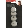 Simplicity 4 pack create it yourself silver round pin backs (Available in a pack of 24)
