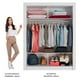 thumbnail image 4 of Ropero Closet Madesa Denver 2 Puertas Corredizas Blanco/Negro, 4 of 5