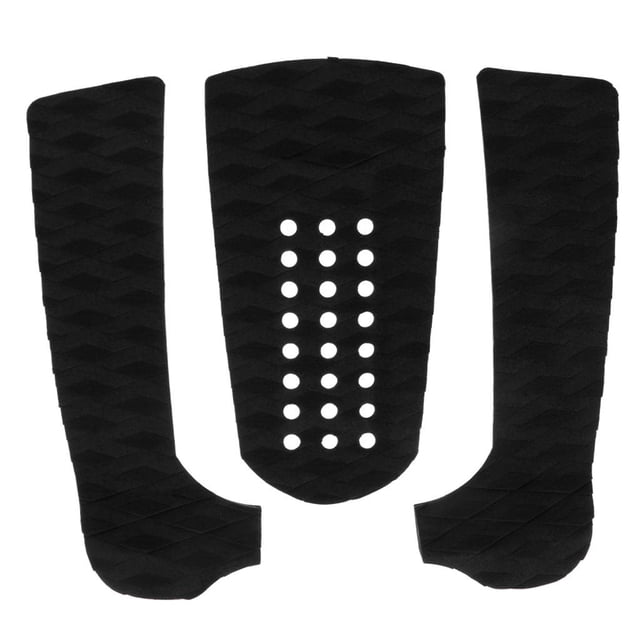 3 Piezas Surfboard Traction Pad Tail Pad Accesorios De Agarre De