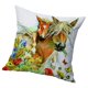 thumbnail image 1 of Funda de cojín con estampado animal cuadrado Lovoski para sofá cama de coche Caballo 60x60cm, 1 of 9