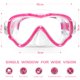 thumbnail image 2 of Máscara de natación Seago Kids Swim Diving Scuba, antivaho, vista 180°, 2 of 8