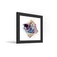 thumbnail image 2 of Gallery Pops Marvel Thor: Love and Thunder - Thor Rainbow Badge Wall Art, Black Framed Version, 12" x 12", 2 of 5