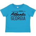 thumbnail image 3 of Inktastic From Atlanta Georgia in Black Distressed Text Boys or Girls Toddler T-Shirt, 3 of 5