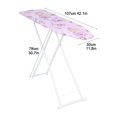 thumbnail image 5 of Lorelo Ironing Board, Full-Size Foldable Ironing Board, Foldable Household Ironing Board, Extended Ironing Board Outside with Heat-Resistant Cover, 42 Inch, 5 of 7