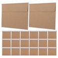thumbnail image 1 of CIMAXIC 60Pcs Brown Kraft Paper Envelopes Self Sealing for Greeting Cards and Party Invitations, 1 of 6