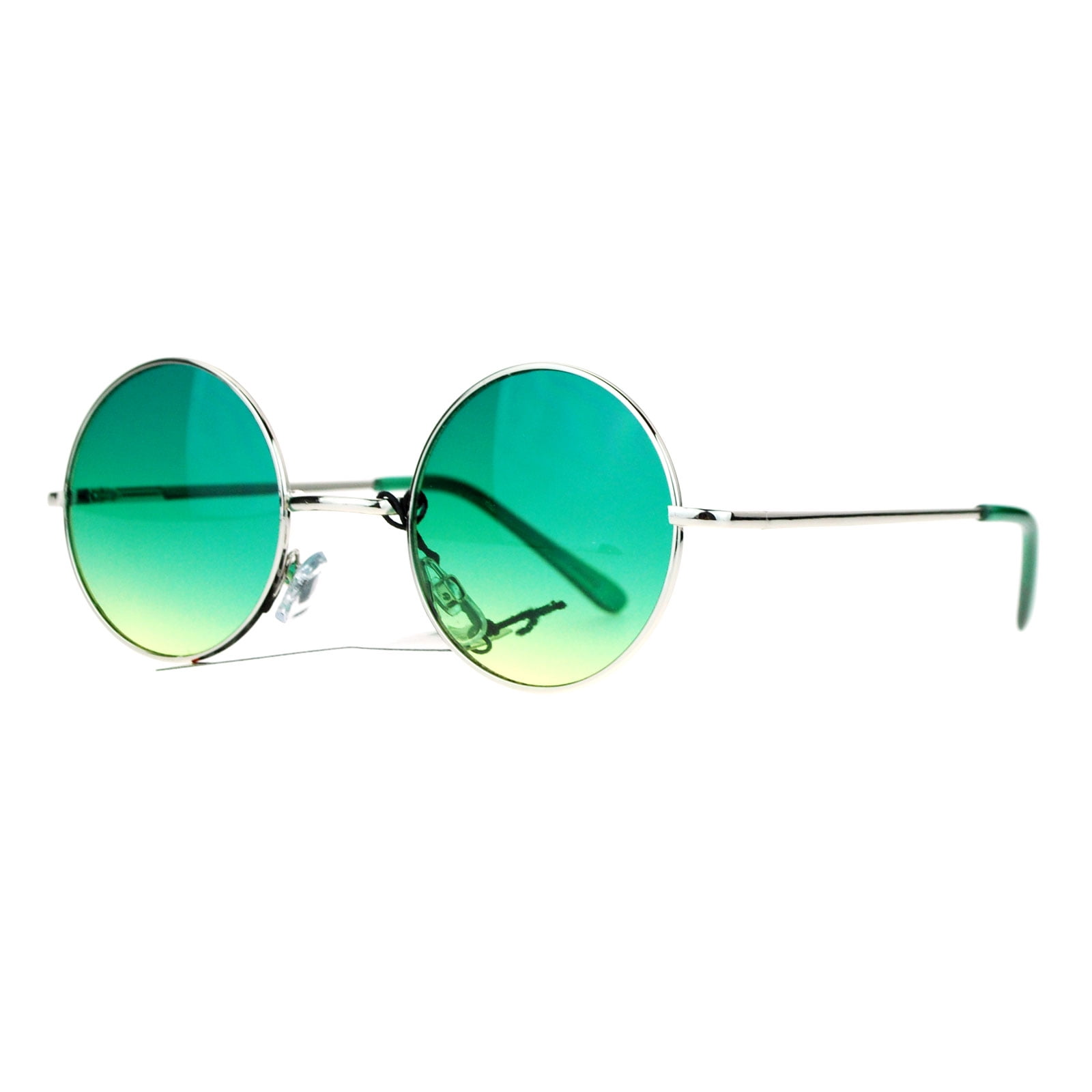SA106 Dope Color Groovy Hippie Wire Rim Round Circle Lens