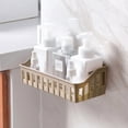thumbnail image 2 of Rovga Corner Storage Rack Basket Hanging Wall Organizer Kitchen Bathroom Holder Shelf Housekeeping & Organizers, 2 of 2
