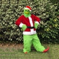 thumbnail image 2 of Conjunto de disfraz de Papá Noel para adultos, traje de fiesta de Navidad, baile de graduación, juego de rol, disfraz de Halloween xuanjing unisex, 2 of 2