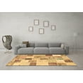 thumbnail image 3 of Ahgly Company Indoor Rectangle Patchwork Brown Transitional Area Rugs, 5' x 8', 3 of 4