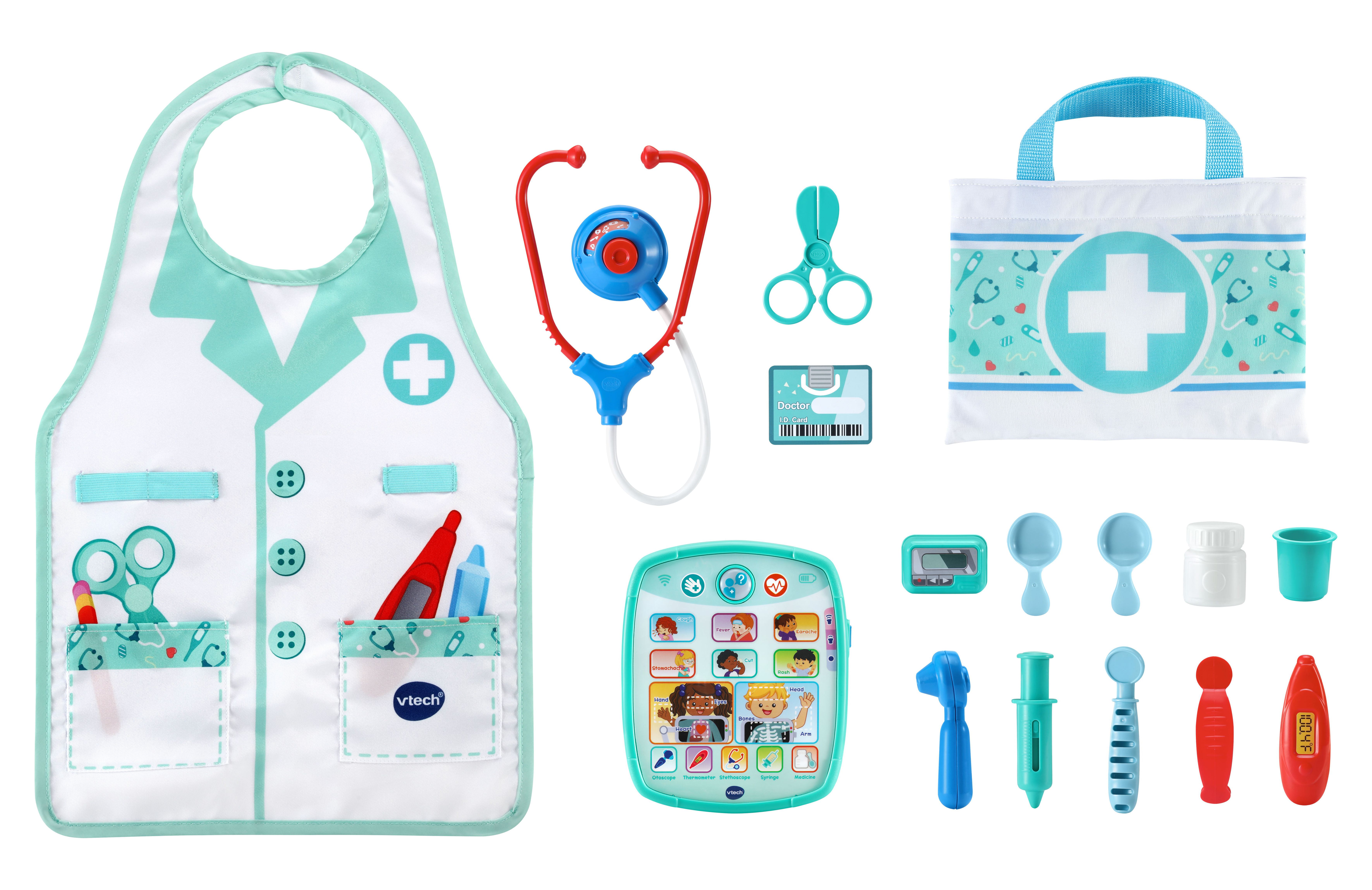 VTech® Smart Chart Medical Kit™ With Healthcare Tablet and Accessories - image 5 of 9