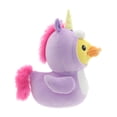 thumbnail image 4 of 6.5" Quackerz™ Duck Plush in Unicorn Onesie, 4 of 5