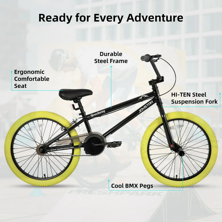 Joystar Brockway Kids BMX Bike, 20 Inch Wheel Diameter, for Joystar Brockway Kids BMX Bike, 20 Inch Wheel Diameter, for