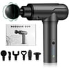 Kiir Massage Gun Deep Tissue Massager Electric Handheld Percussion Muscle Massage Gun Cordless Portable Professional Massage Drill for Athletes Body Massage Pain Relief