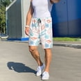 thumbnail image 7 of Kdxio Colorful Seashells1 Print Mens Sleep Shorts Bottoms Soft Comfy Pajama Wear Pants with Drawstring Pockets, 7 of 7