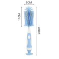 thumbnail image 2 of Baby Bottle Brush Small Bottle Silica Gel Scrubber Cleaner Brushes Set Sponge Washer Milk Water Cleaning Kit Cup, 2 of 5