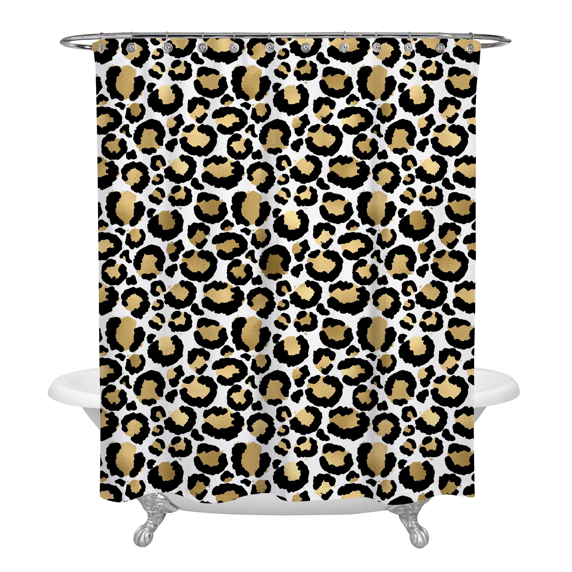 Leopard Print Shower Curtain For Cheetah Bathroom Or Girls Apartment Bath 72x72 Inch Polyester Fabric Walmartcom Walmartcom Leopard Print Shower Curtain For Cheetah Bathroom Or Girls Apartment Bath 72x72 Inch Polyester Fabric Walmartcom Walmartcom