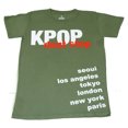 thumbnail image 1 of Camisa K-Pop Oliva Pequeña Manga Corta, 1 of 1